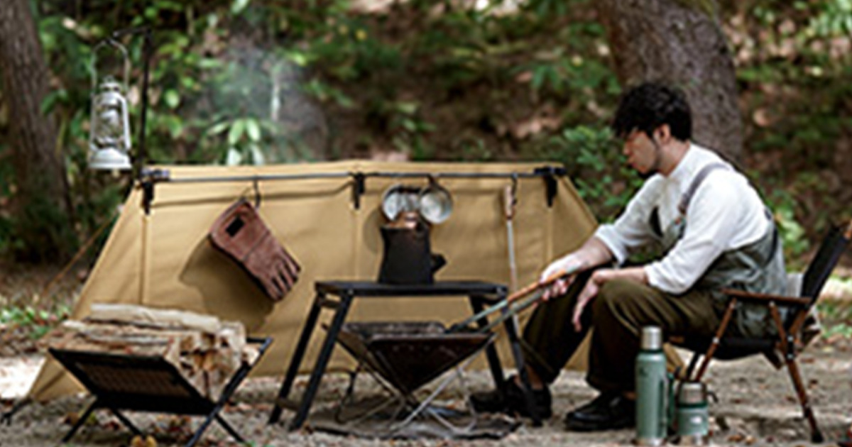 QUICK CAMP焚き火陣幕 焔-homura-の魅力は？口コミと評価をもとに徹底 